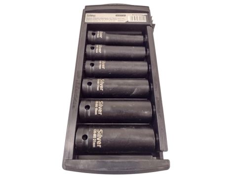 ZESTAW NASADEK UDAROWYCH 1/2" 6cz. /SILVER