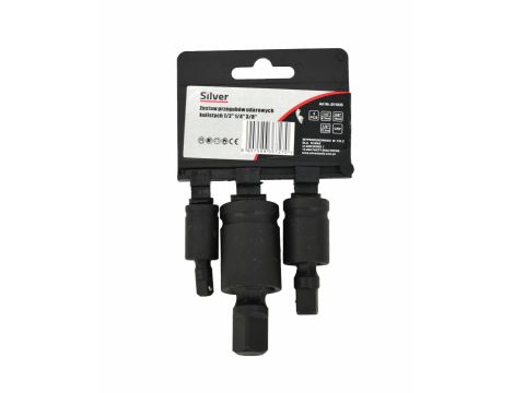 ZESTAW PRZEGUBÓW UDAROWYCH 3szt./SILVER