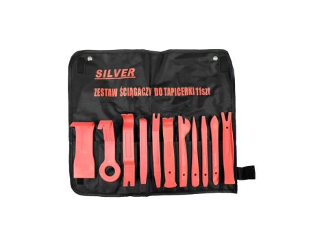 ZESTAW ŚCIĄGACZY DO TAPICERKI 11cz/SILVER