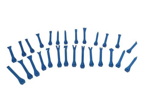 ZESTAW ŚCIĄGACZY DO TAPICERKI 27cz/SILVER...