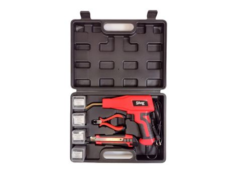 ZGRZEWARKA DO PLASTIKU +400szt ZSZYWEK SILVER