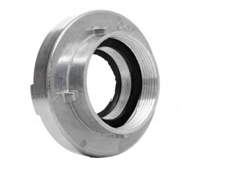 ZŁĄCZKA DO WĘŻA  Z GWINTEM WEW2" /SILVER