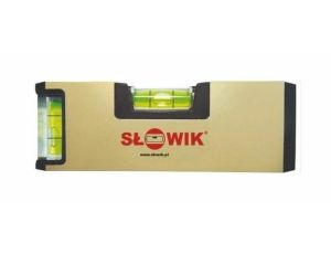 SŁOWIK POZIOMNICA ANODOWANA PK2  140mm MINI KIESZONKOWA