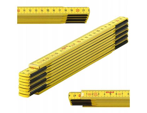 SOLA MIARA SKŁADANA DREWNIANA 2m HG 2/10