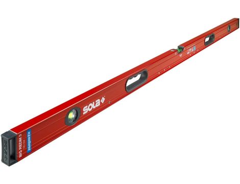 SOLA POZIOM.MAGNETYCZNA BIG REDM 3 180cm DOKŁADNOŚĆ  0,3mm/m.........