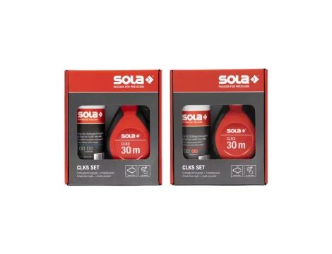 SOLA SZNUREK TRASERSKI 30m CLKS SET  + KREDA CZERWONA