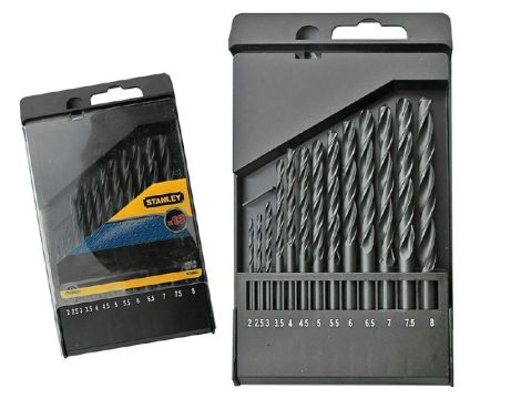 STA.WIERTŁA ZESTAW DO METALU 13szt. 2-8 mm