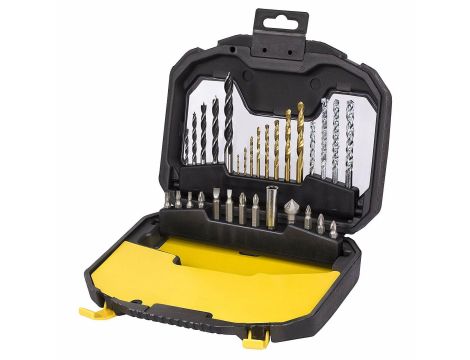 STA.ZESTAW KOŃCÓWEK I WIERTEŁ 30el.