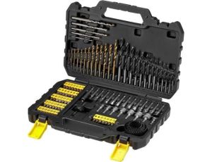 STA.ZESTAW WIERTEŁ I KOŃCÓWEK 100el.