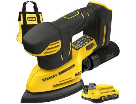 STANLEY SZLIFIERKA DELTA V20 SFMCW221D1S BL 1x2,0Ah