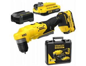 STANLEY WKRĘTARKA KĄTOWA V20 SFMCD750D2K 2x2,0Ah