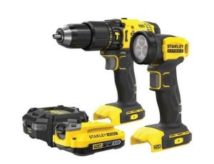 STANLEY WKRĘTARKA UDAROWA V20 SFMCD711 50Nm 1x2,0Ah KUFER +LATARKA SFMCK210D1