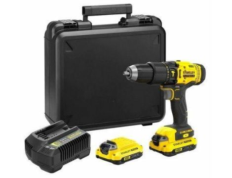 STANLEY WKRĘTARKA UDAROWA V20 SFMCD711DMA 50Nm 1x4,0Ah 1x2,0Ah +50ACC TORBA