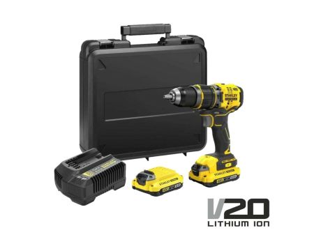 STANLEY WKRĘTARKA UDAROWA V20 SFMCD721D2K 80Nm 2x2,0Ah+KUFER