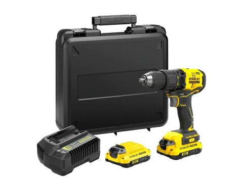 STANLEY WKRĘTARKA V20 SFMCD710C2K 60Nm 2x1,5Ah KUFER