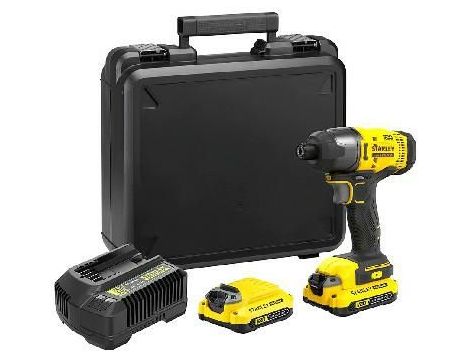 STANLEY ZAKRĘTARKA UDAROWA V20 SFMCF800C2K 165Nm 2x1,5Ah KUFER