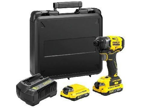 STANLEY ZAKRĘTARKA UDAROWA V20 SFMCF820D2K 190Nm 2x2,0Ah