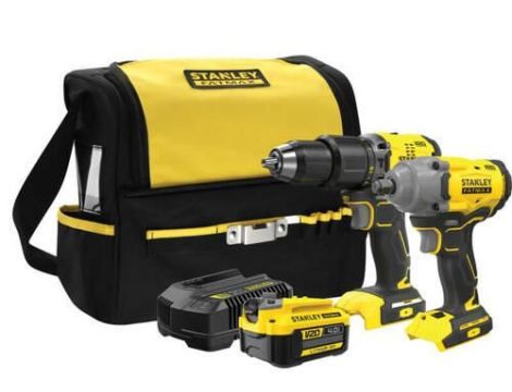 STANLEY ZESTAW V20 SFMCK217M1S (SFMCD715 + SFMCF920) 1x4,0Ah TORBA