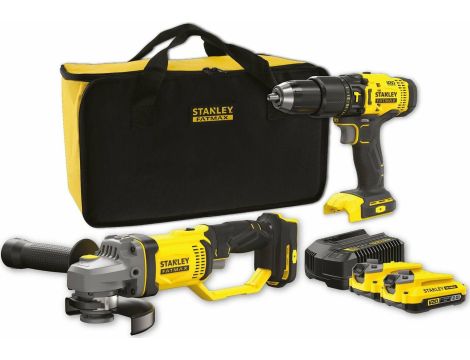 STANLEY ZESTAW V20 SFMCK471D2S 2x2,0Ah TORBA