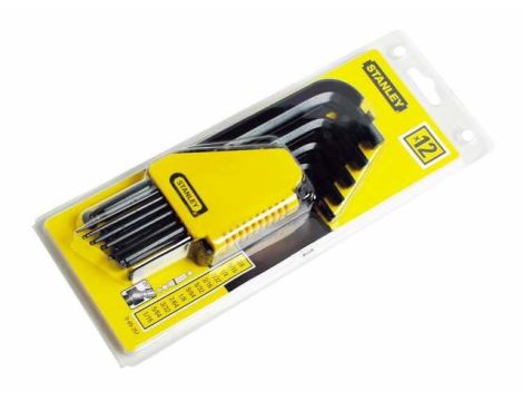 STANLEY IMBUSY CALOWE 12szt. KULKA