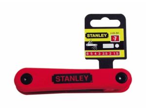STANLEY IMBUSY SKŁADANE 7szt.1.5-6mm