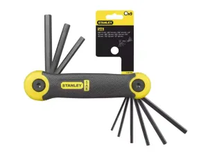 STANLEY IMBUSY SKŁADANE 9el. CALOWE ...