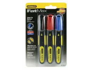 STANLEY MARKER FATMAX XL SZER.KOŃC. MIX 3szt.