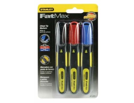 STANLEY MARKER FATMAX XL SZER.KOŃC. MIX 3szt.