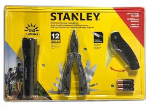 STANLEY MULTITOOL MULTINARZĘDZIE 12w1 +NÓŻ +LATARKA