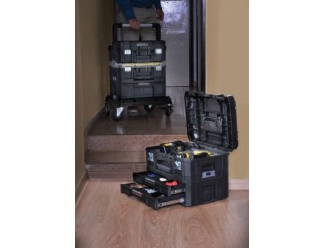 STANLEY SKRZYNIA PRO-STACK COMBO+2 SZUFLADY - 5