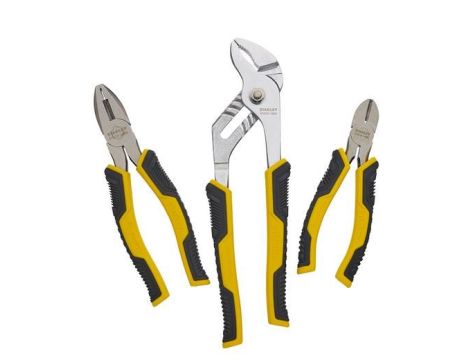 STANLEY SZCZYPCE DYNA/CONTROL GRIP KPL.3szt UNIWERSALNE/BOCZNE/NASTAWNE
