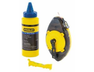 STANLEY SZNUR TRASER.POWERWINDER 30m +KREDA +POZIOMNICA SZNURKOWA