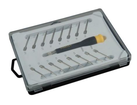 STANLEY WKRĘTAK 16cz. PRECYZYJ.Z WYM.GROTAMI