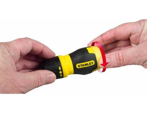 STANLEY WKRĘTAK MULTIBIT Z/G KRÓTKI + 7KOŃC. - 5