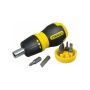 STANLEY WKRĘTAK MULTIBIT Z/G KRÓTKI + 7KOŃC. - 2