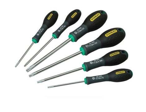 STANLEY WKRĘTAKI  6cz. FATMAX TORX T10,T15,T20,T25,T30,T40 ...