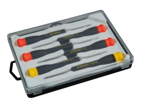 STANLEY WKRĘTAKI  6cz. PRECYZYJNYCH PŁASKIE+ KRZYŻOWE...