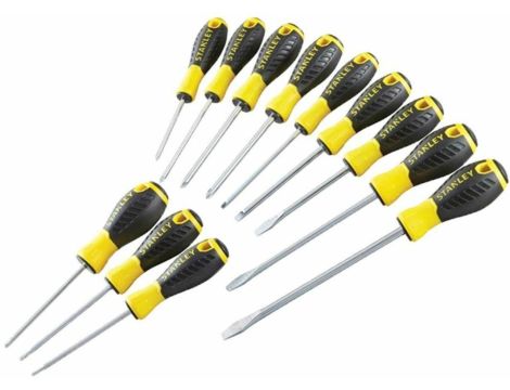 STANLEY WKRĘTAKI 12cz. ESSENTIAL