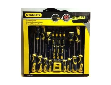 STANLEY WKRĘTAKI 42cz.+TORBA