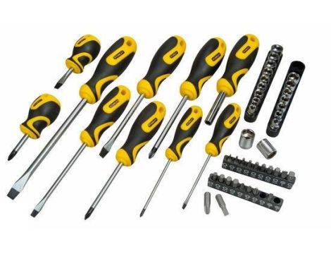 STANLEY WKRĘTAKI 48cz.+TORBA