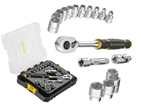 STANLEY ZESTAW KLUCZY  18szt. 3/8" MODUŁ PRO-STACK......