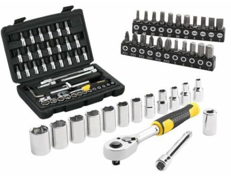 STANLEY ZESTAW KLUCZY  37el.  1/4"