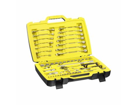 STANLEY ZESTAW KLUCZY  49el.  1/4"-1/2"