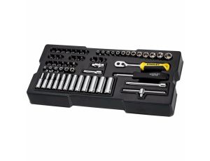 STANLEY ZESTAW KLUCZY  60el. 1/4
