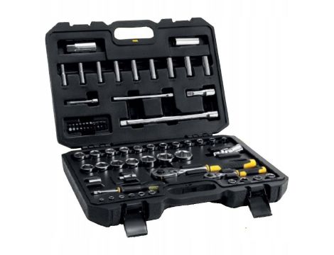 STANLEY ZESTAW KLUCZY  72el.  1/4"-1/2"