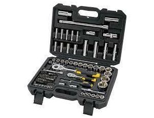 STANLEY ZESTAW KLUCZY  96cz. 1/4 - 1/2