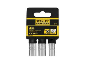 STANLEY ZESTAW NASADEK 1/4 FATMAX 8, 9, 10mm