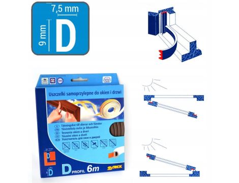 USZCZELKA BRĄZ.  D-6mb - 3