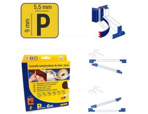 USZCZELKA BRĄZ.  P-6mb