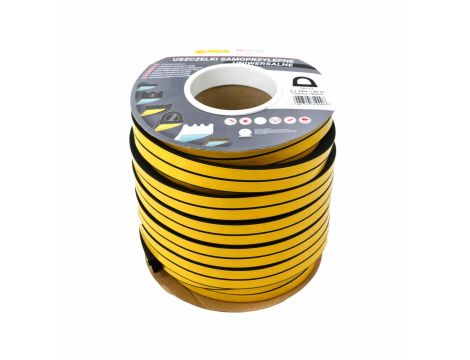 USZCZELKA DGP 14x12 CZARNA  40mb